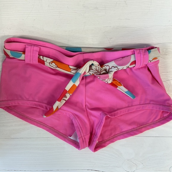 NWT MALIBU Dot and Frill Triangle bikini Top/Short - Picture 3 of 7